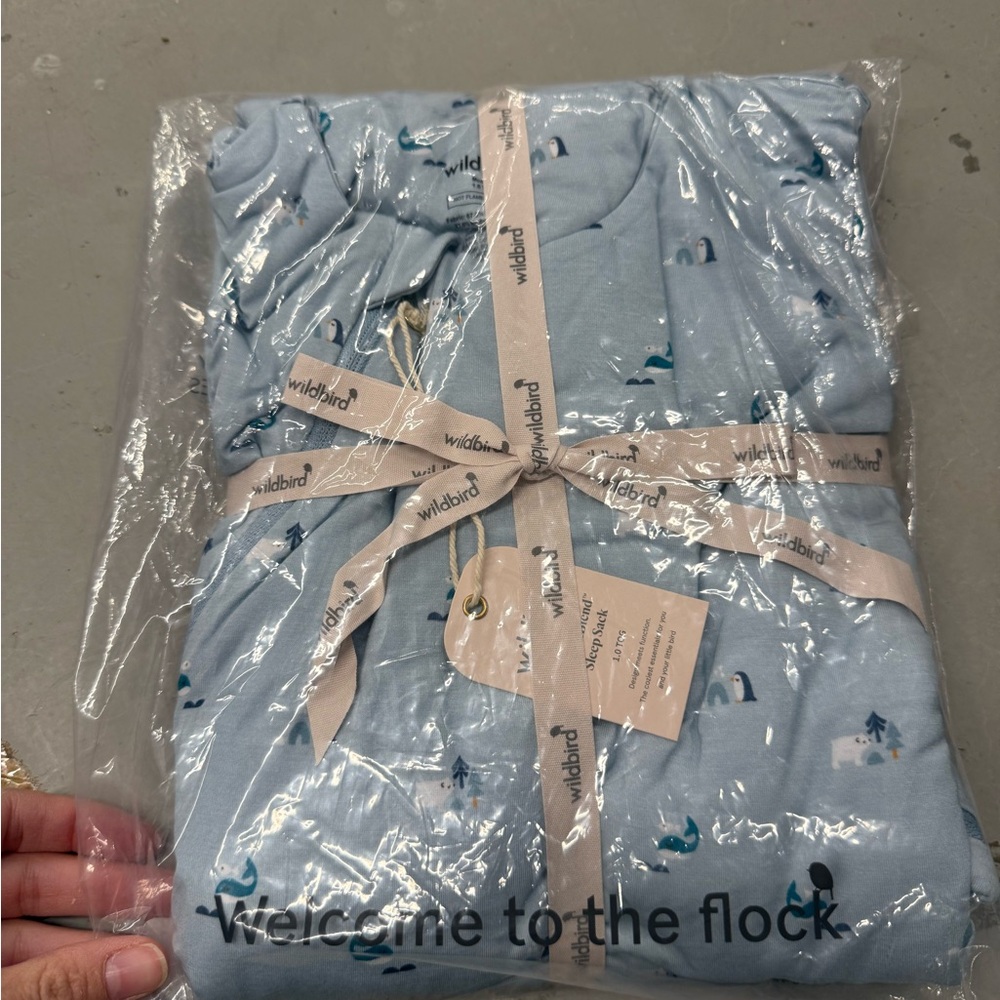 Wildbird | Blue Baby Sleep sacks, size Medium